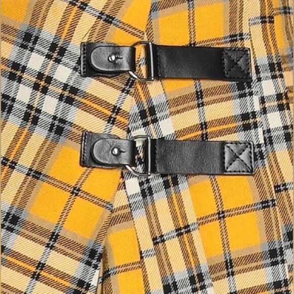 Maje Joris Plaid Mini Skirt - Picture 2 of 9